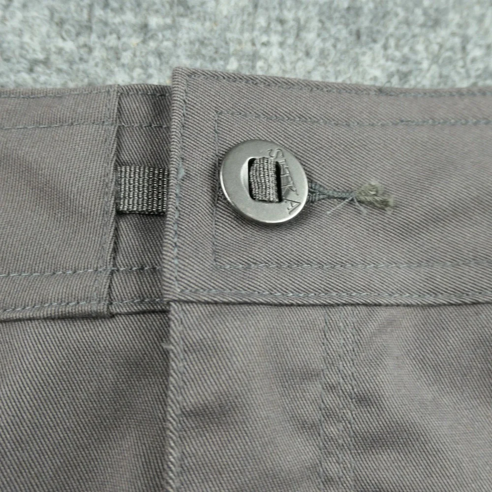 Sitka Back Forty Pant Mens 38R 38x32 Grey Stretch Outdoor Hunting Hiking Utility